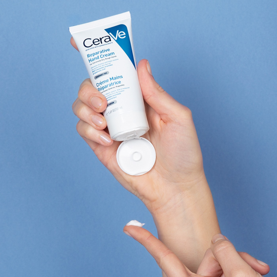 Crème Mains Réparatrice CeraVe – soin pour mains sèches à très sèches – hydratation 24h – parapharmacie en ligne Tunisie – laparadulac.com