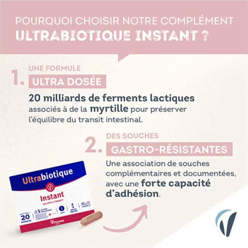 VITAVEA Ultrabiotique Instant Tunisie original authentique - parapharmacie en ligne La Para Du Lac