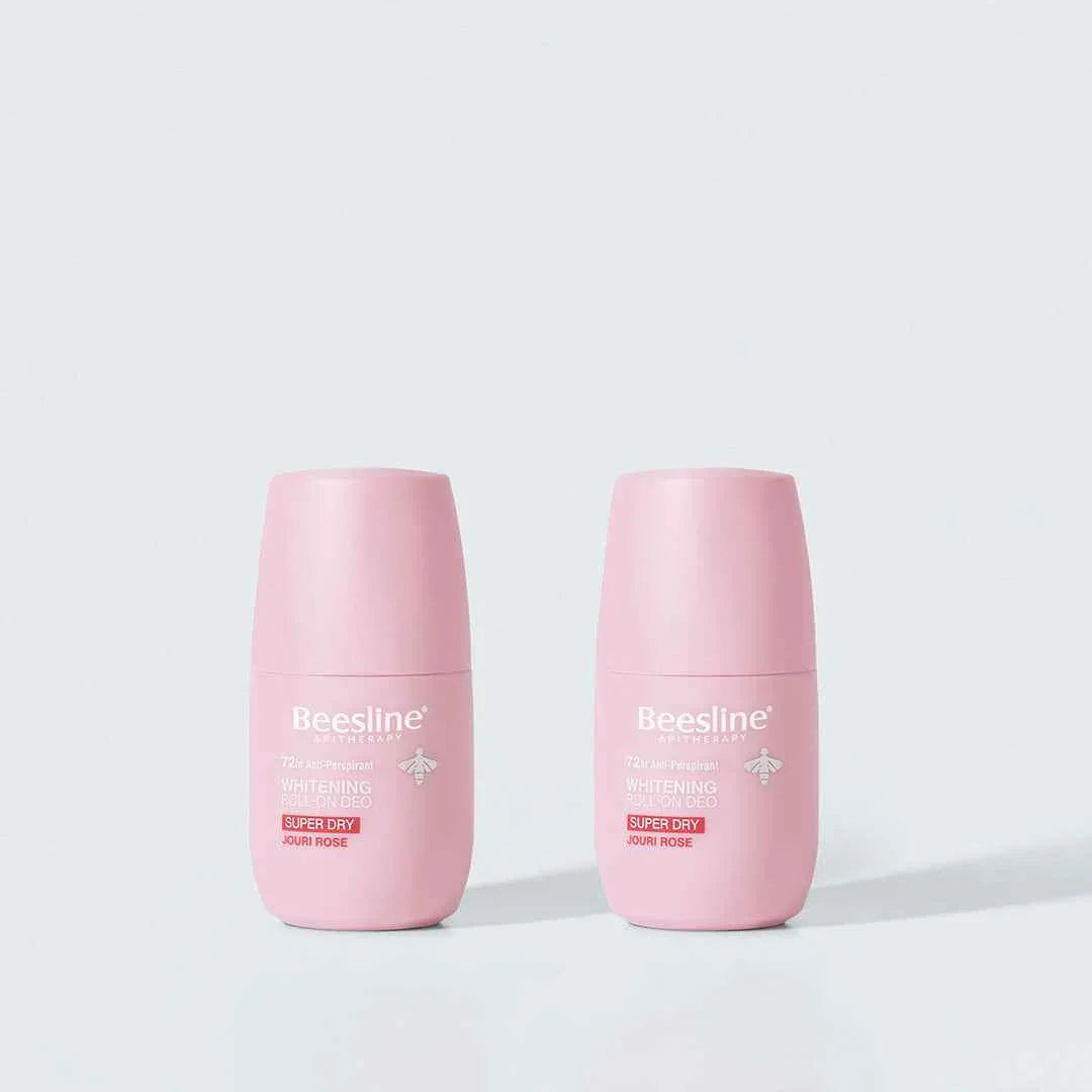 BEESLINE Coffret Anti-Transpirant Whitening Jouri Rose 1+1 Gratuit Tunisie original authentique - parapharmacie en ligne La Para Du Lac
