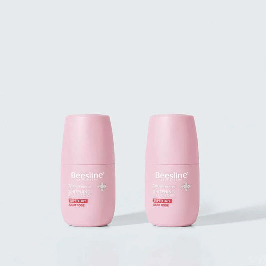 BEESLINE Coffret Anti-Transpirant Whitening Jouri Rose 1+1 Gratuit Tunisie original authentique - parapharmacie en ligne La Para Du Lac